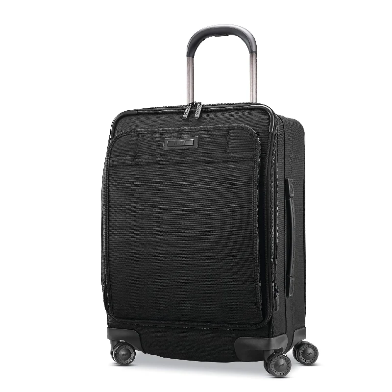 suitcase for sports enthusiasts-Hartmann Domestic Carry-On, True Black