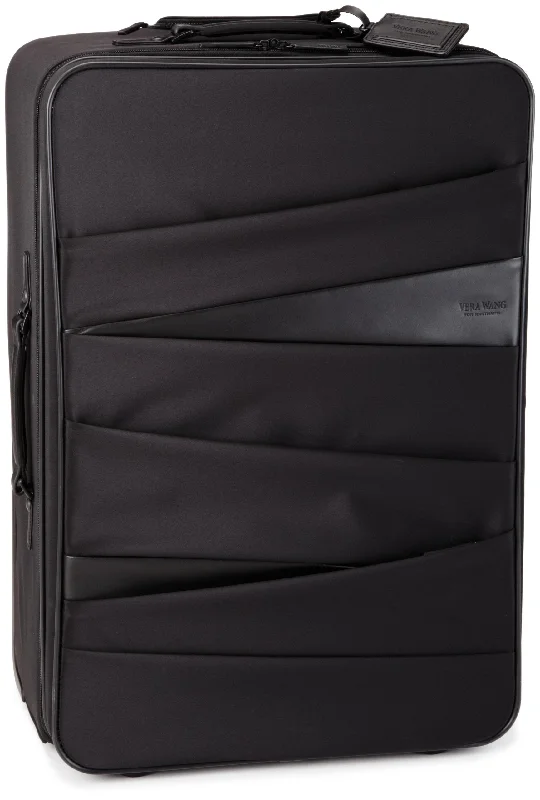 suitcase with versatile packing space-Hartmann Luggage 27 Inch Mobile Traveler Suitcase, Black, One Size