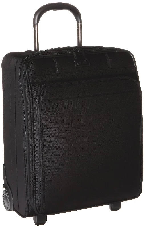 suitcase with organizational pouches-Hartmann Ratio Domestic Carry On Expandable Upright, True Black