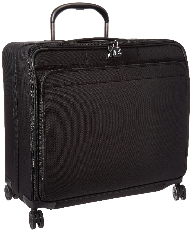 suitcase with easy-opening compartments-Hartmann Ratio Extended Journey Expandable Glider, True Black