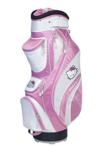 suitcase for packing light-Hello Kitty Golf "Mix And Match" Cart Bag (Pink/White)