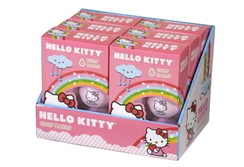 lightweight suitcase for traveling-Hello Kitty Golf "The Collection" Golf Balls - Master Case 36 Balls