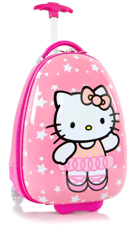 suitcase for budget-friendly travel-Heys America Hello Kitty Girl's 18" Carry-On Luggage