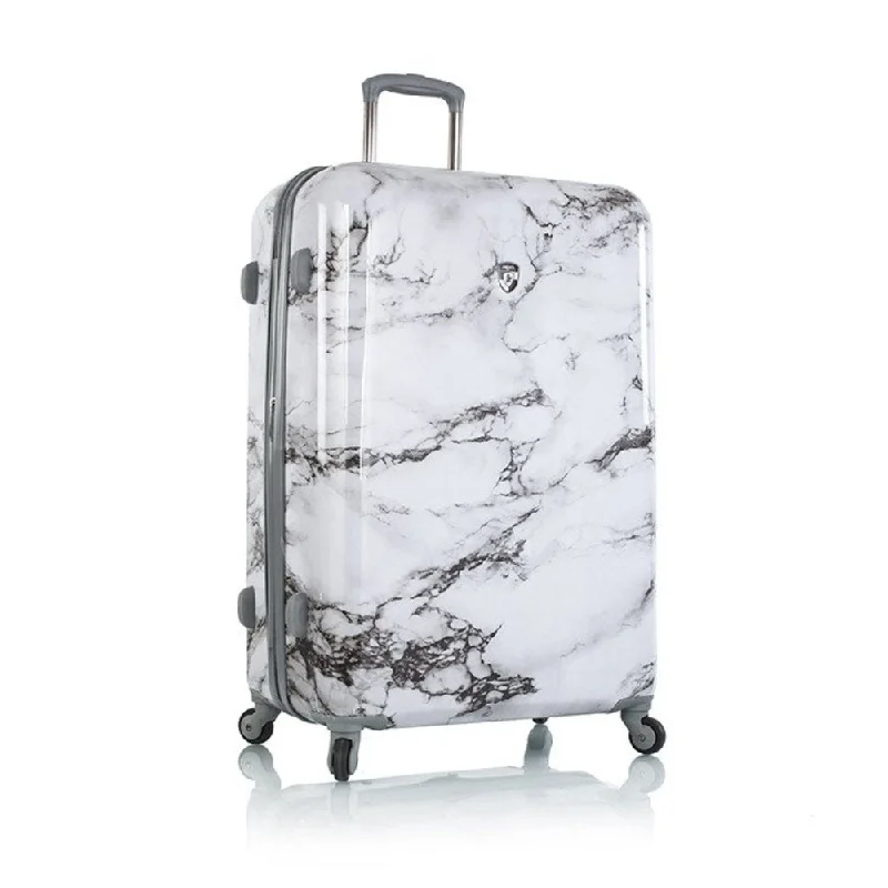 suitcase with expandable zipper-Heys America Unisex Bianco 30" Spinner White One Size