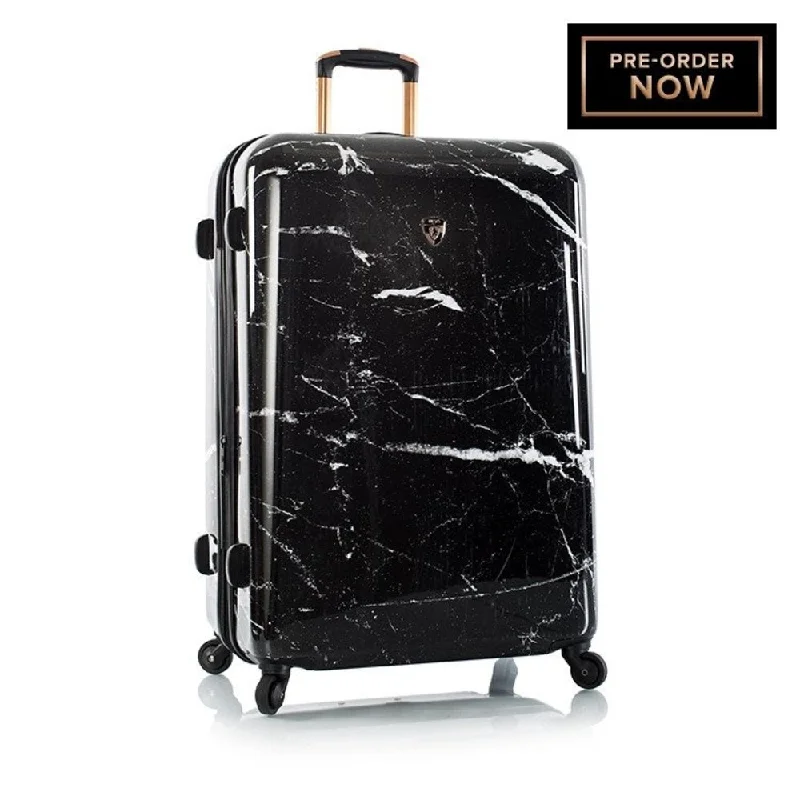 suitcase with best travel lock system-Heys America Unisex Marquina 26" Spinner Black One Size