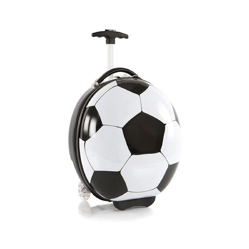 suitcase for solo travelers-Heys America Unisex Sport Kids Luggage Soccer Ball One Size