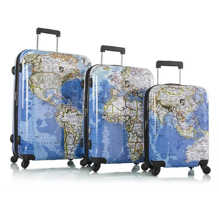 suitcase with smooth travel transitions-Heys Explore Spinner 3pc. Set