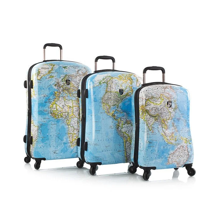 suitcase with best protective shell-Heys Journey 2G Fashion Spinner™ 3pc. Set