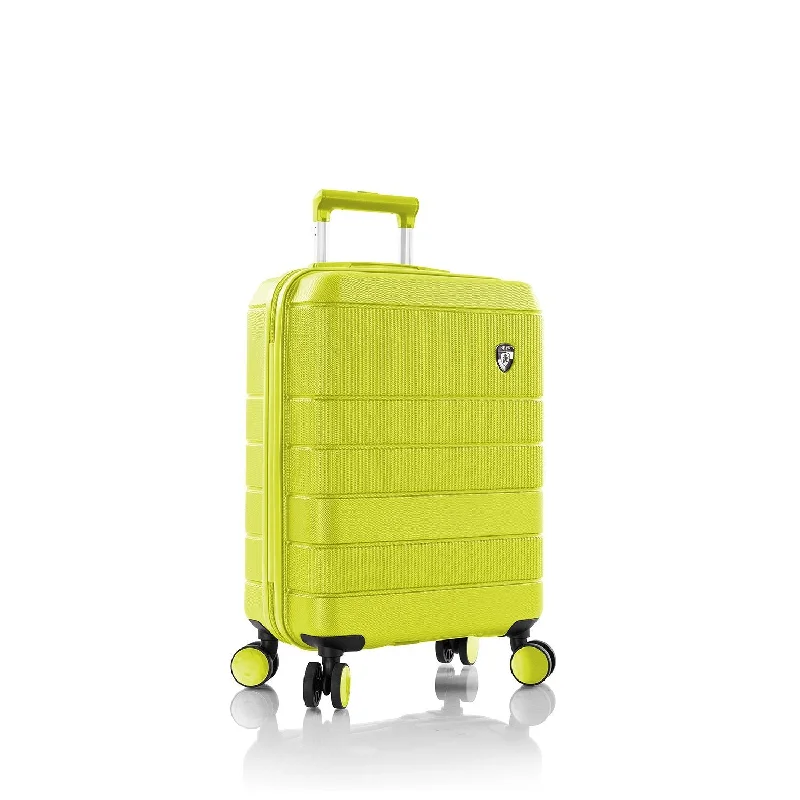 suitcase for compact packing-Heys Neo 21" Spinner Carry-on Lemon