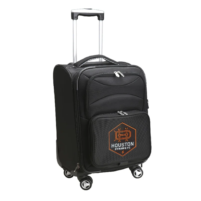 suitcase with optimal packing compartments-Houston Dynamo FC  21" Carry-On Spinner Luggage