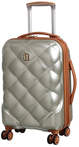 suitcase with unique functional design-It Luggage 21.5" St. Tropez Deux 8 Wheel Single Expander Abs/Pc Carry On Upright Luggage Spinner