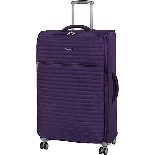 suitcase for rugged and durable travel-It Luggage 31.3" Quilte Lightweight Expandable Spinner, Petunia