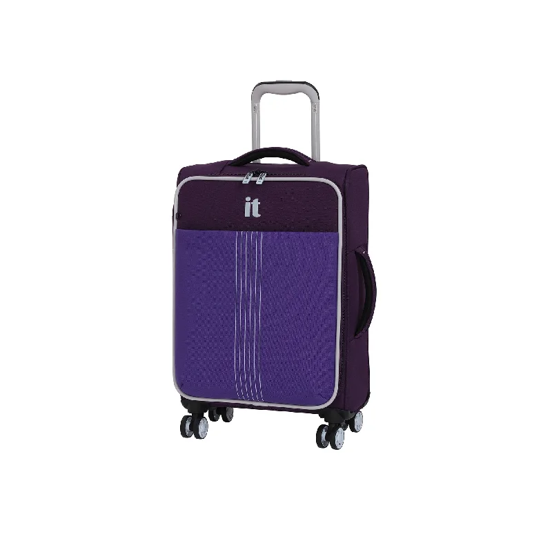 suitcase for oversized packing-it luggage Filament 21.5" Lightweight Expandable Carry-On Spinner (Sky Purple)