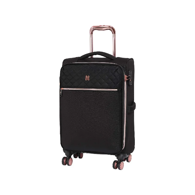 suitcase for family-friendly vacation travel-it luggage Suitcase, Black