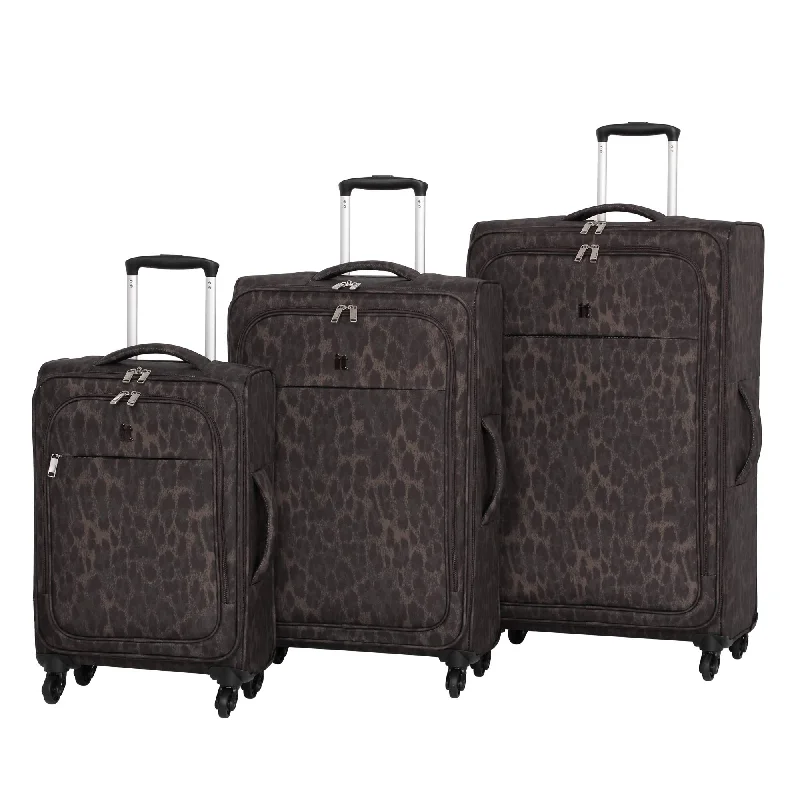 suitcase for short business trips-it luggage Suitcase, Leopard Print