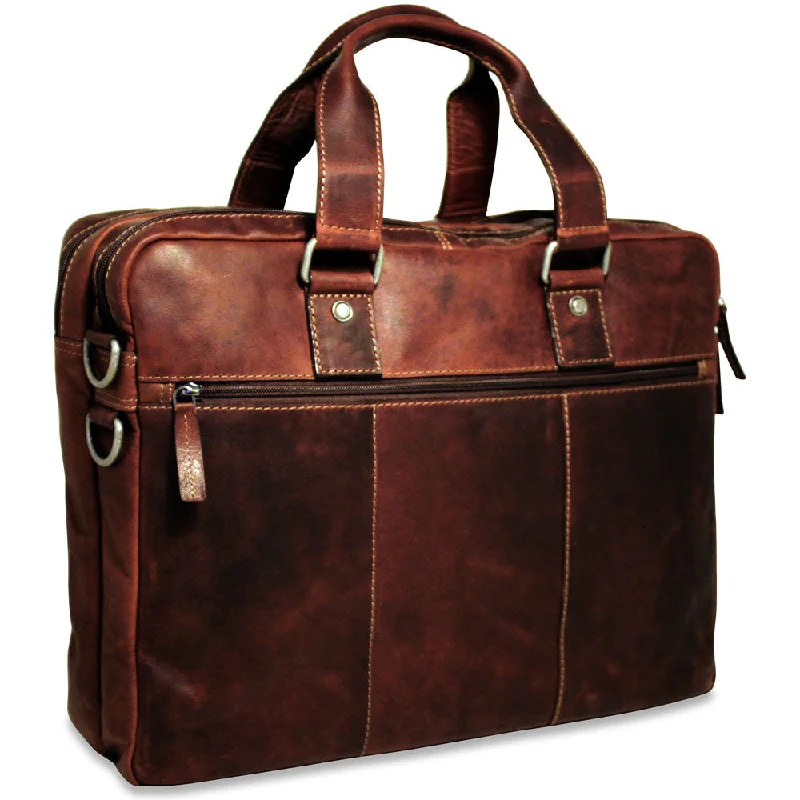 professional briefcase with a minimalist design -Jack Georges Voyager Large Travel Briefcase #7317