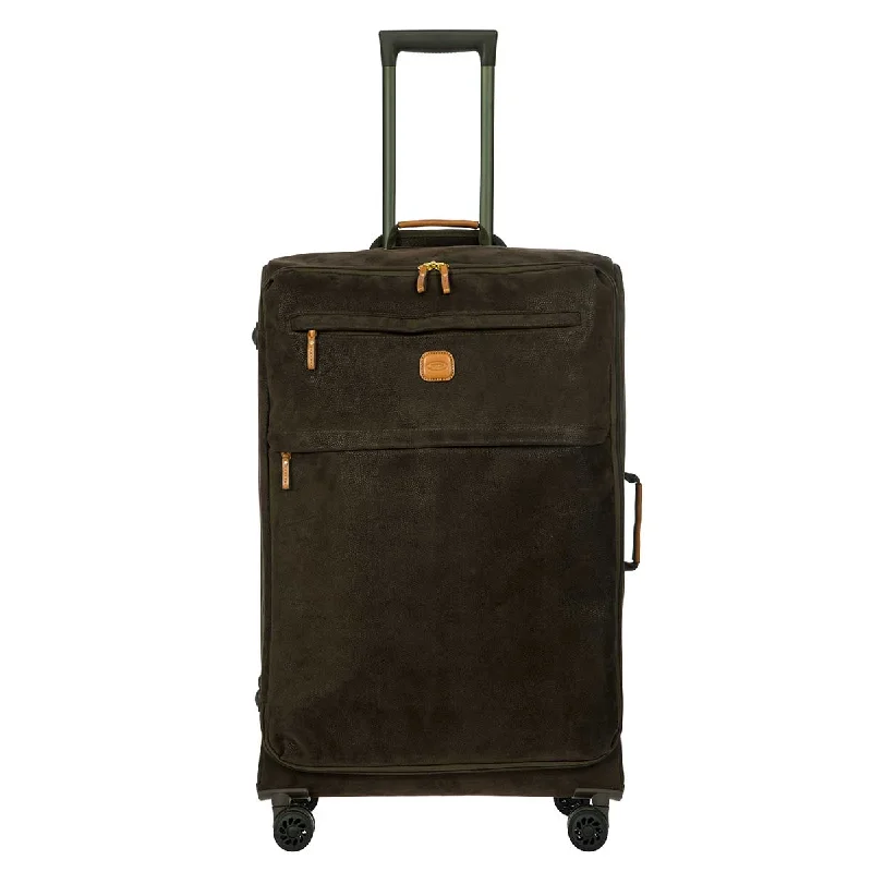 suitcase for compact and organized packing-Bric's LIFE TROPEA 30" SPINNER - OLIVE