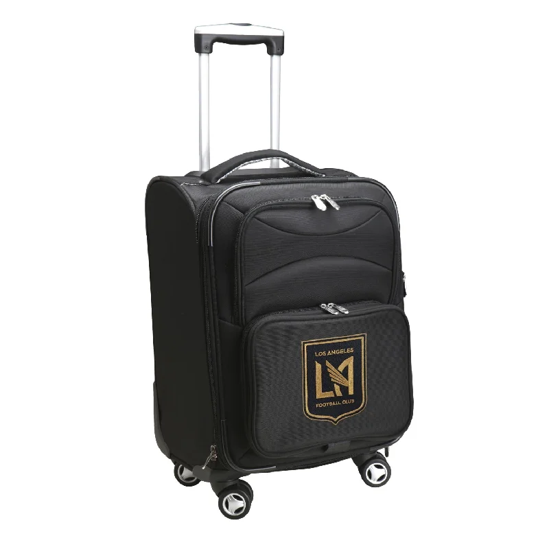 suitcase for active adventure travel-Los Angeles FC  21" Carry-On Spinner Luggage