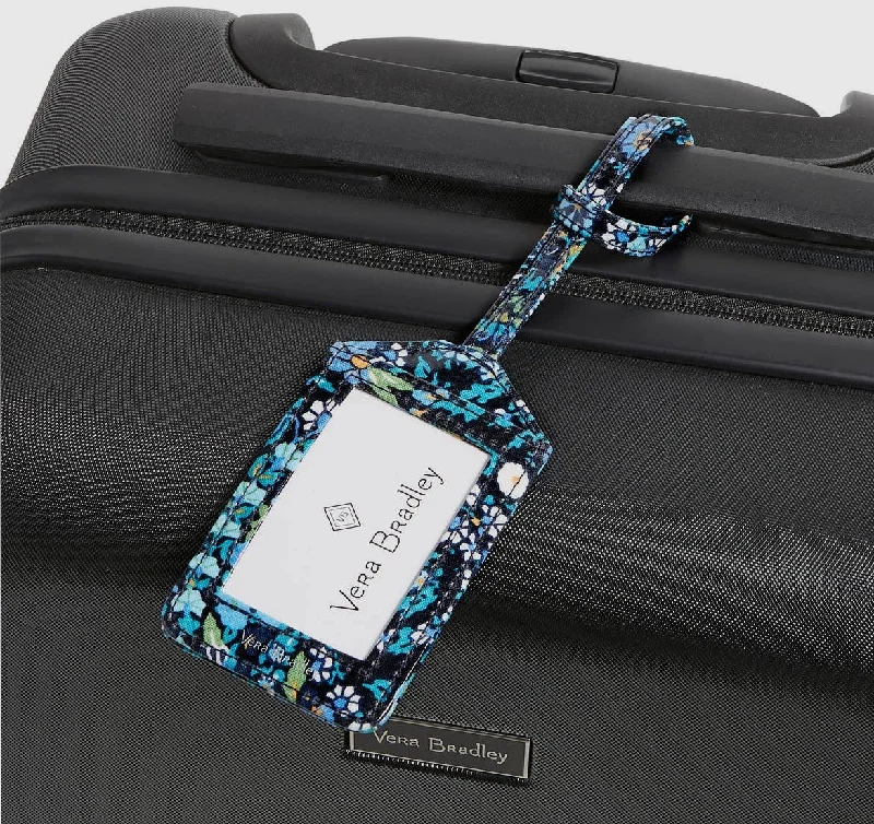 suitcase with adjustable handle-Vera Bradley - Luggage Tag - Dreamer Paisley