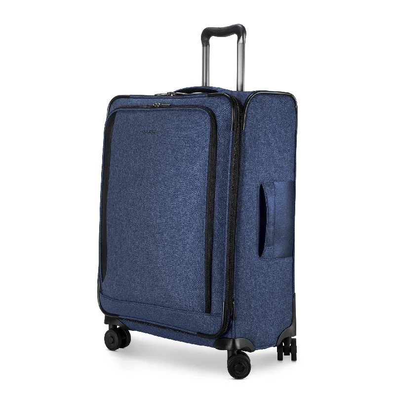 suitcase with multiple side pockets-Malibu Bay 3.0 Large Check-In Expandable Spinner