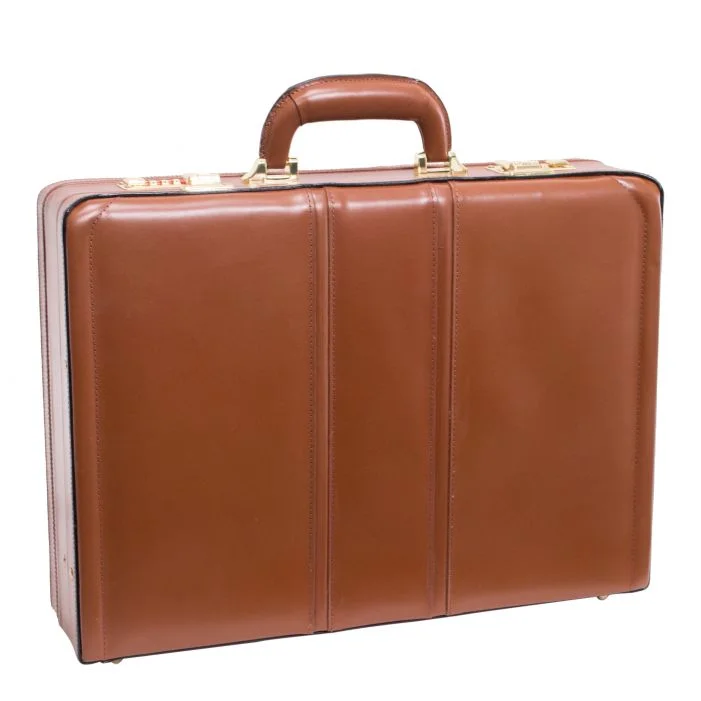 slim briefcase for laptop and paperwork -McKlein USACOUGHLIN