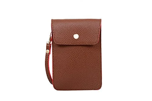 suitcase for weekend escapes-Mellow World Women'S Aria Hb15249 Cross Body Bag, Brown, One Size