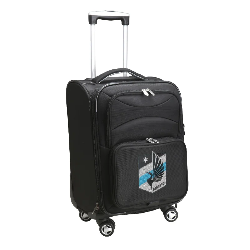 suitcase for international flight travel-Minnesota United FC  21" Carry-On Spinner Luggage