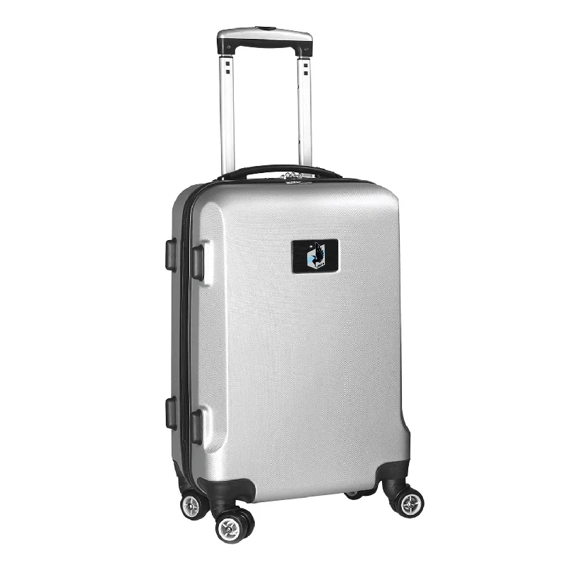 suitcase for making the most of your packing-Minnesota United FC 21" Carry-On Hardcase Spinner- Silver