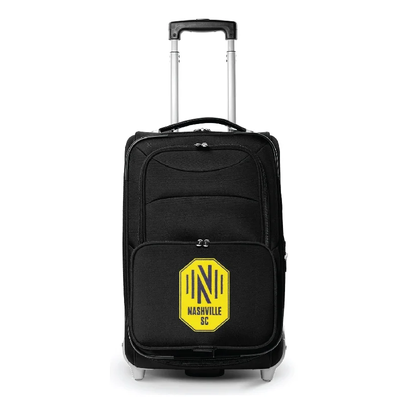 suitcase for safe and secure travel-Nashville SC  21" Rolling Carry-On Luggage