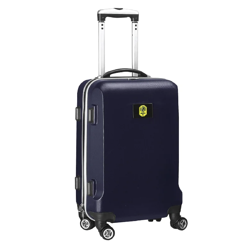 suitcase for quick vacation packing-Nashville SC 21" Carry-On Hardcase Spinner- Navy