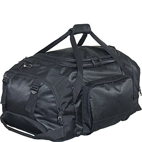 suitcase with expandable depth-Netpack 24" Casual Use Gear Bag (Black)