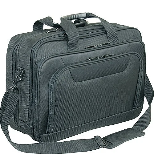 suitcase with reinforced edges-Netpack Check Point Friendly Deluxe Computer Case (Black)