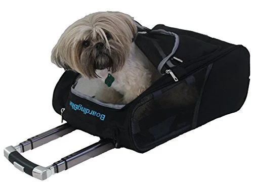 suitcase for organization and packing ease-New Delta Pet Rolling Small Pet Carry On Carrier Size: 17" X 13" X 8"