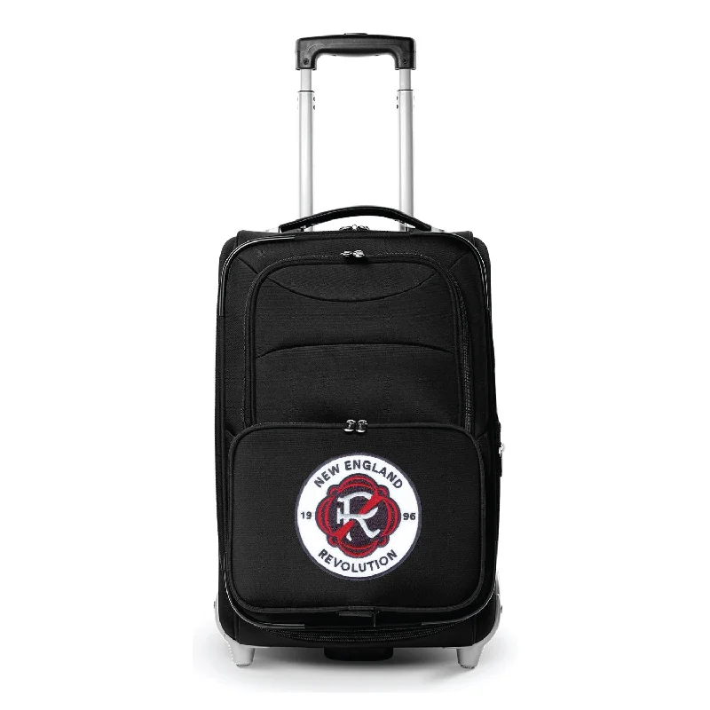 suitcase with durable outer casing-New England Revolution  21" Rolling Carry-On Luggage