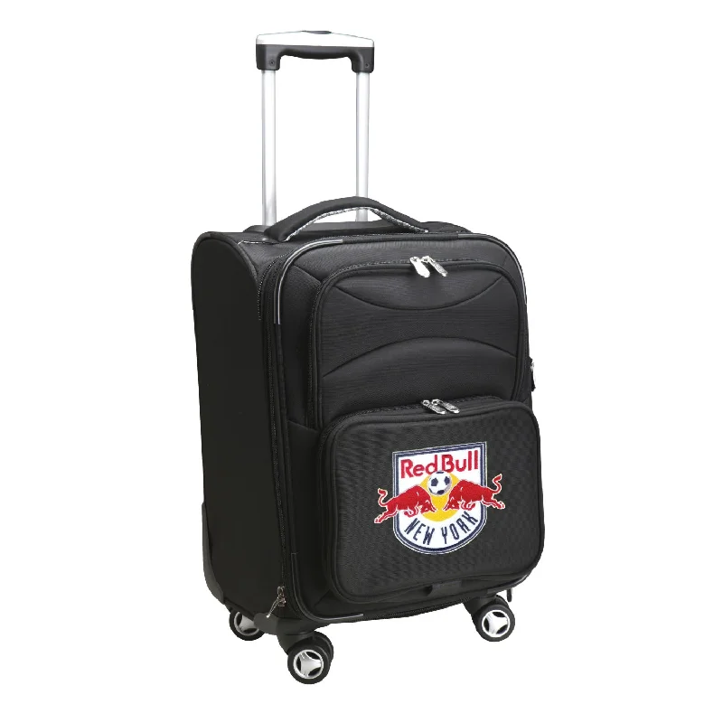 suitcase with eco-friendly exterior-New York Red Bulls  21" Carry-On Spinner Luggage