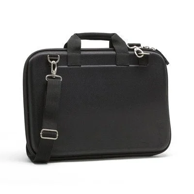 suitcase for packing valuables-Nuo Slim Laptop Brief 15.6 - Black (Computer Accessories)