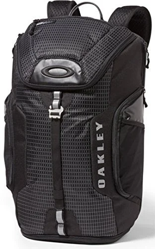 suitcase with shock-absorbing wheels-Oakley Men'S Link Pack Accessory, -Jet Black, Os