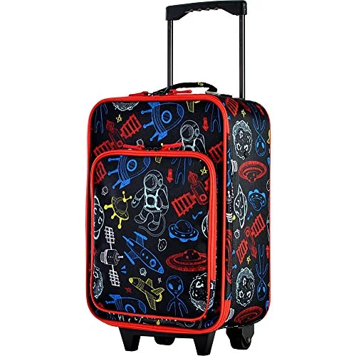 suitcase with reinforced corners-Olympia Usa Playday Collection Carry-On (Space)