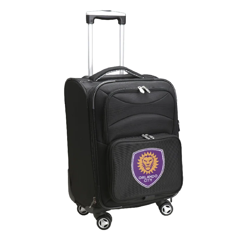 suitcase for urban explorers-Orlando City SC  21" Carry-On Spinner Luggage