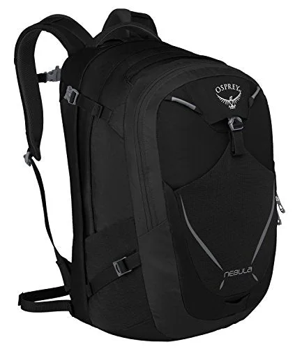 suitcase with retractable handle-Osprey Packs Nebula Daypack, Black