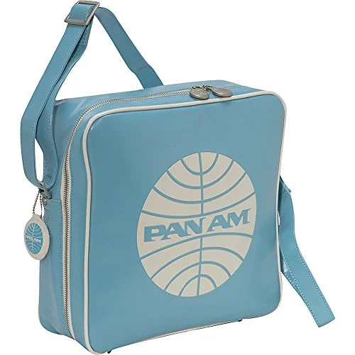 suitcase with anti-theft features-Pan Am Men'S Innovator Bag-4, Flight Blue, Medium