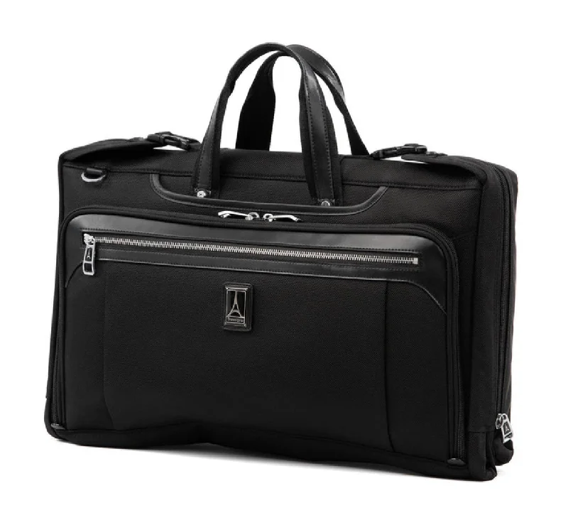 suitcase with smooth interior-Travelpro Platinum® Elite Tri-Fold® Carry-On Hanging Garment Bag- 4091848