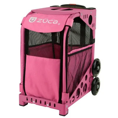 suitcase with adjustable fit-Pet Carrier 18" Suitcase Color: Hot Pink / Hot