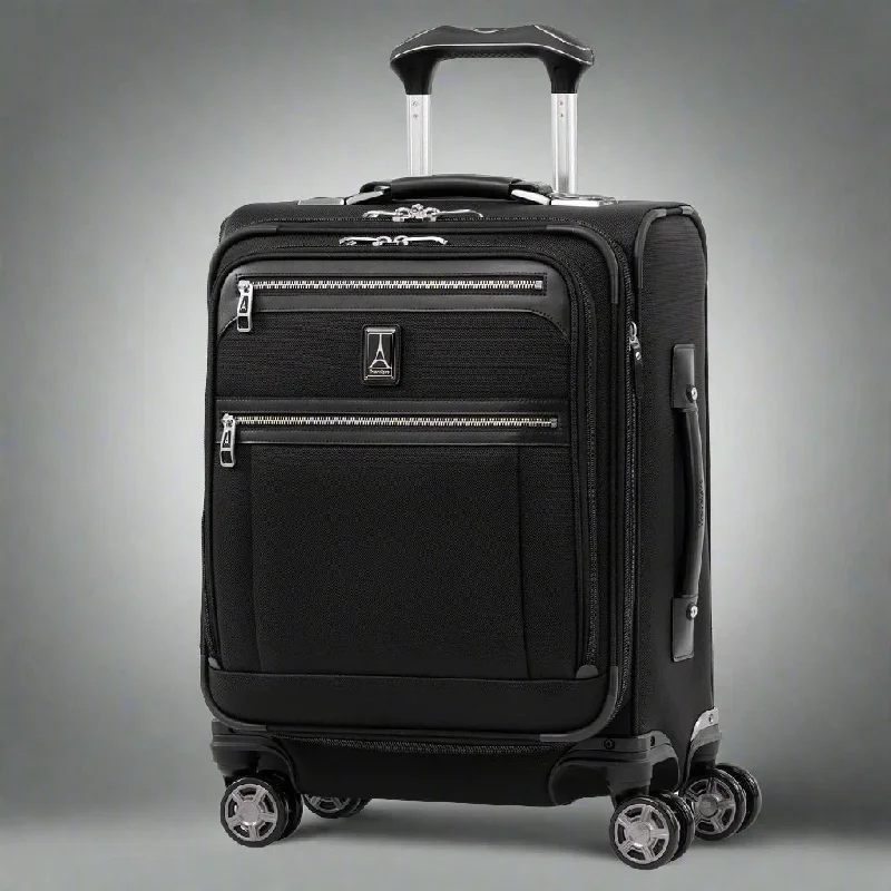 suitcase for overseas travel-Travelpro Platinum Elite International Carry-On Softsided Expandable Spinner- 4091867