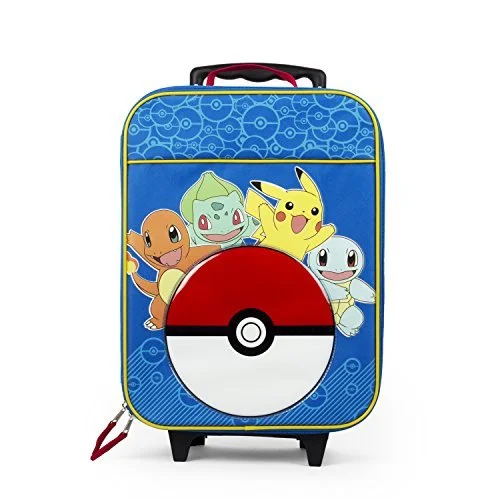 suitcase for weekend getaways-Pokemon House Party Pokeball Pilot Case, Multi