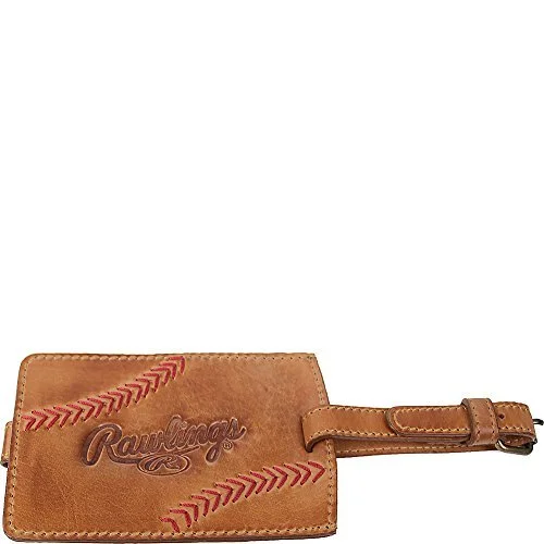 suitcase with exterior pockets for easy access-Rawlings Luggage Tags (Tan)