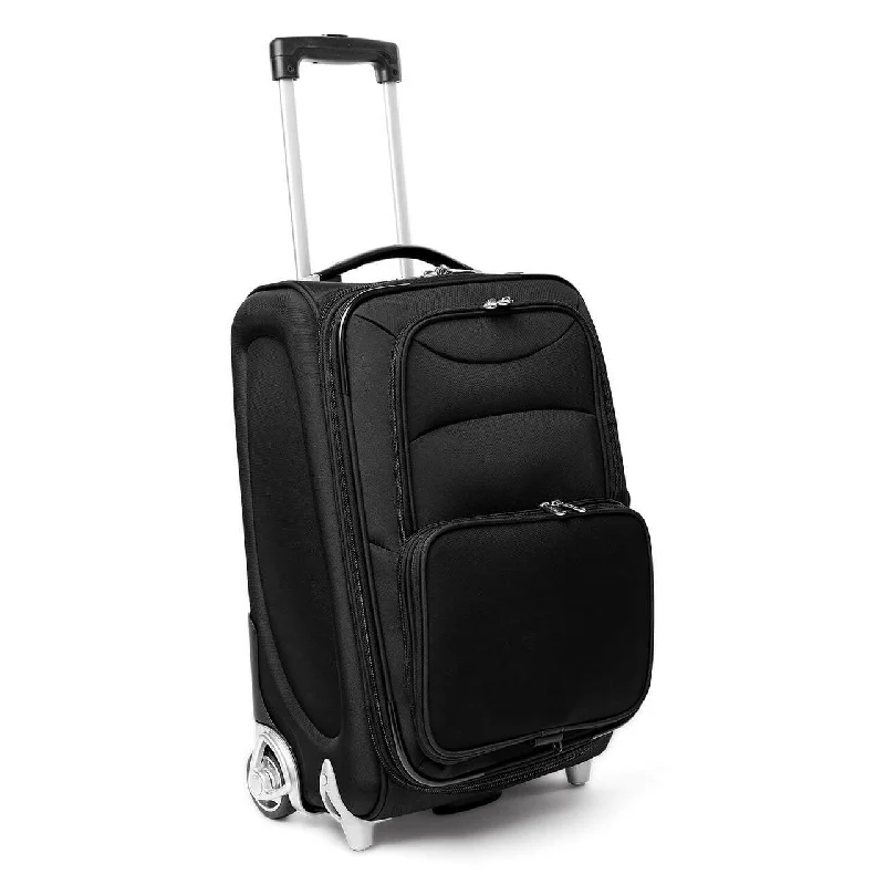 suitcase with efficient compartment systems-21" Rolling Carry On Luggage