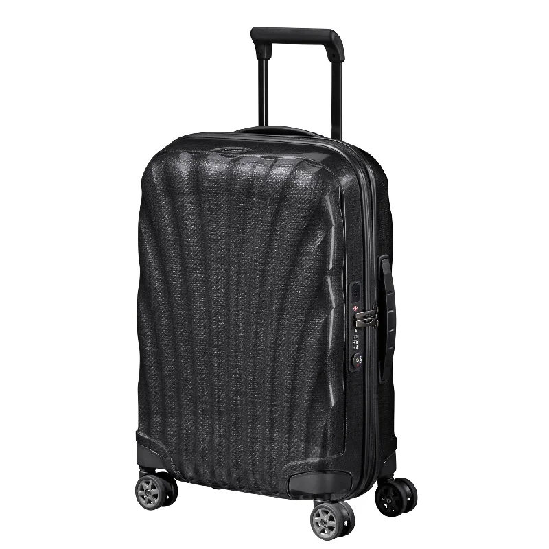 suitcase for maximum packing flexibility-Samsonite Black Label C-Lite Carry-On Spinner Black