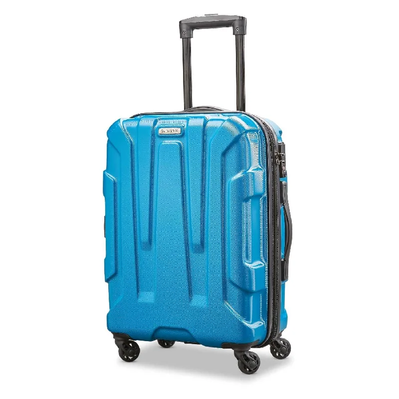 suitcase with unique organizational features-Samsonite Centric Hardside Luggage, Caribbean Blue, Carry-On