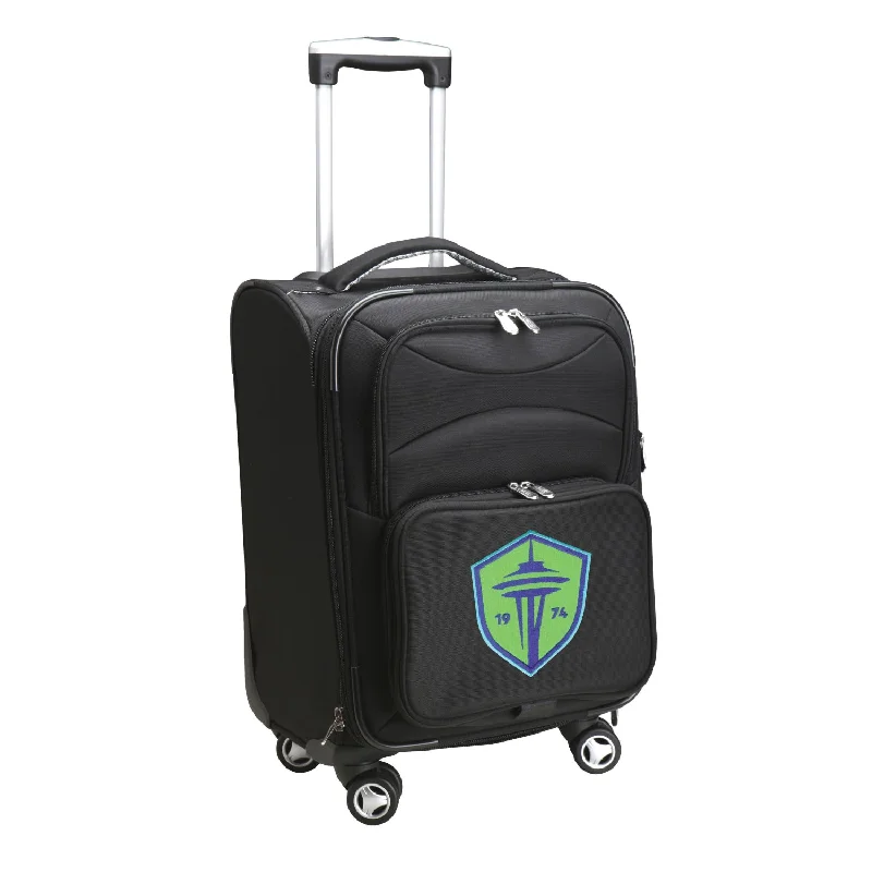 suitcase for packing smart-Seattle Sounders FC  21" Carry-On Spinner Luggage